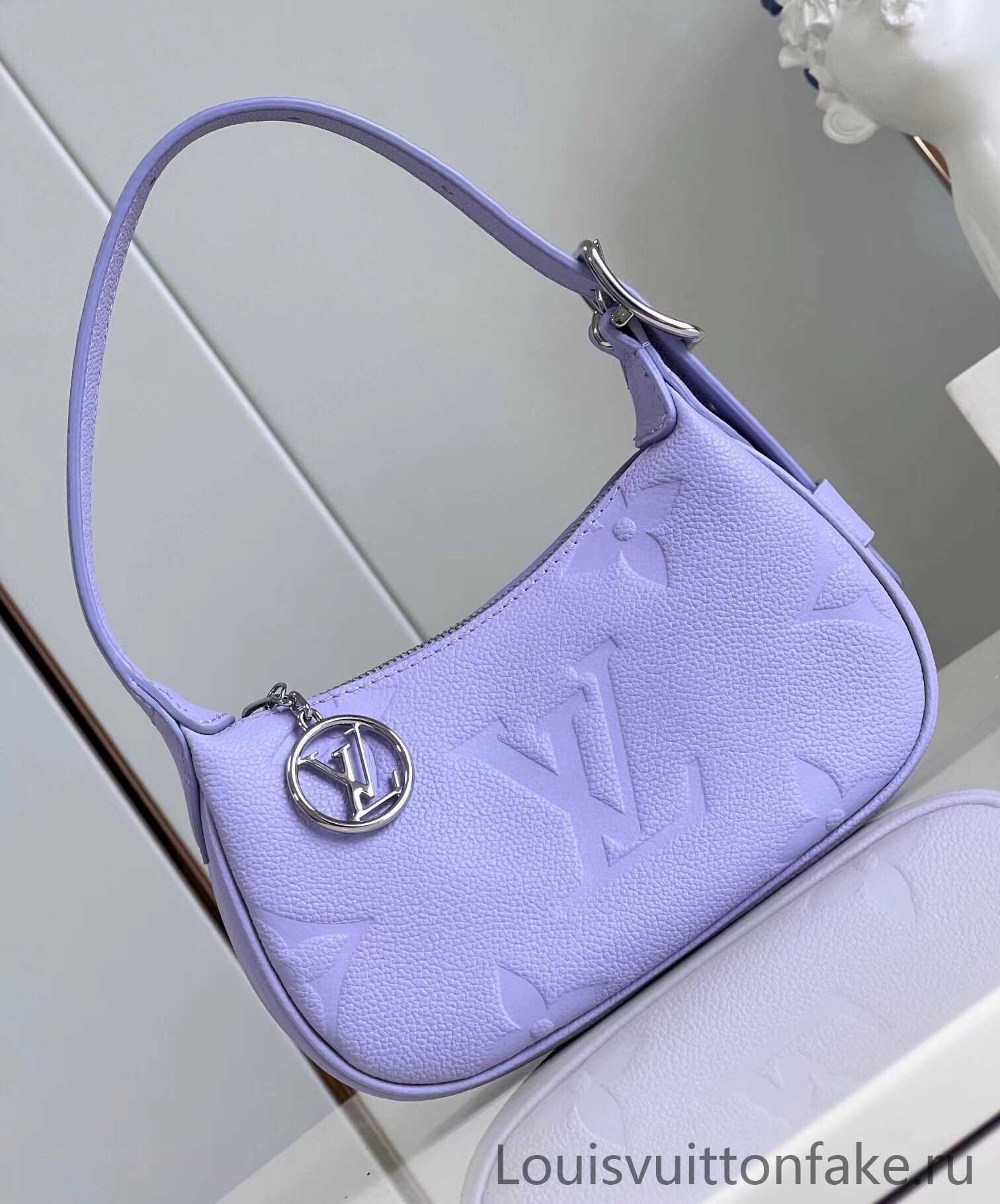 Louis Vuitton MONOGRAM EMPREINTE Calfskin Plain Leather Logo Handbags  (M59273, M59273) in 2023